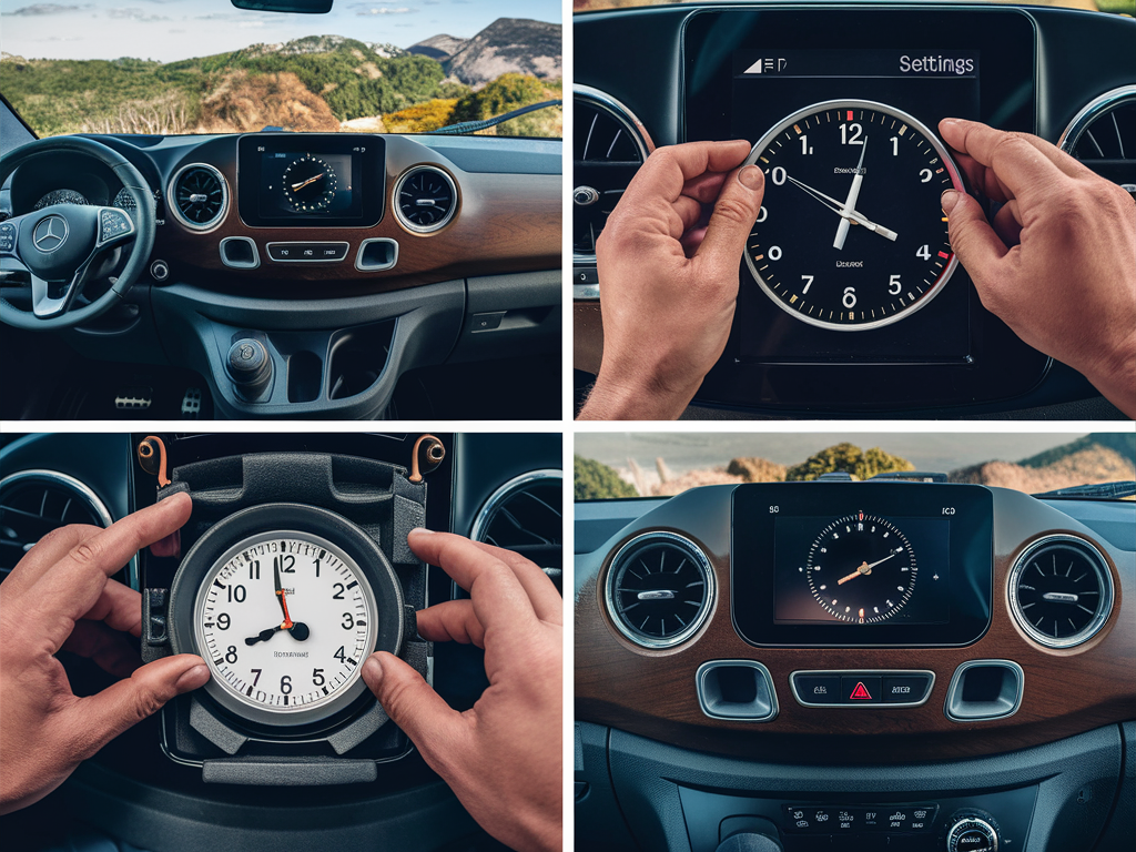 How to Change the Clock on a Mercedes Sprinter